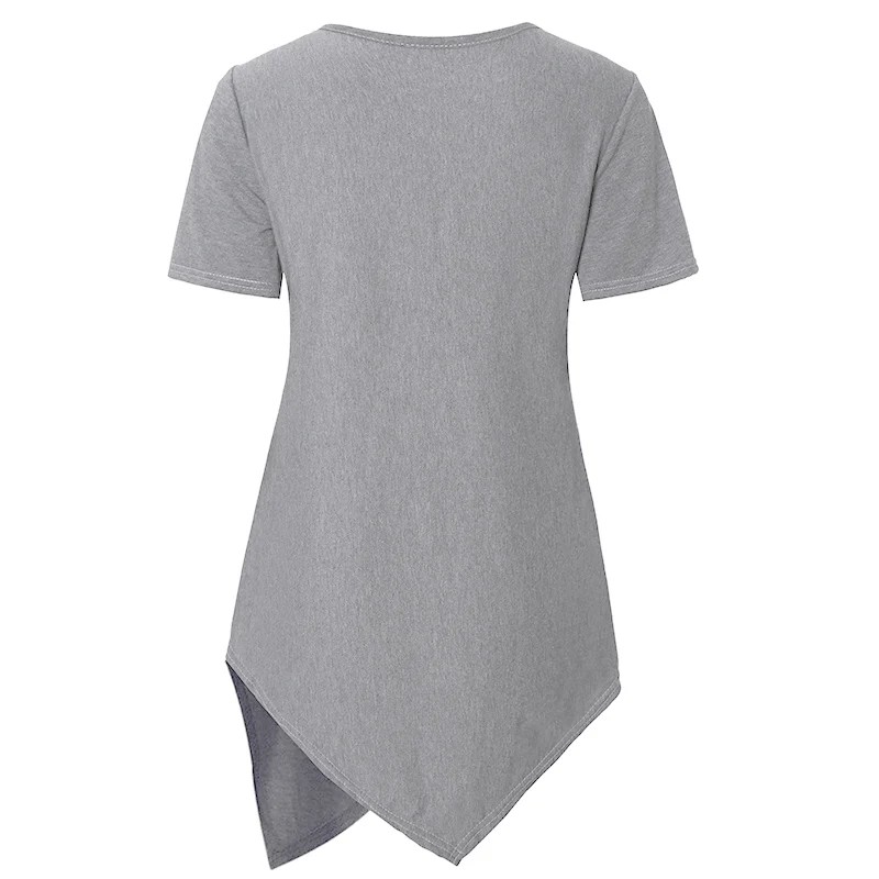 Short-Sleeve Casual Soft Maternity Nursing T-shirt