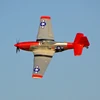 LX/Laxiang/Sky Flight Hobby P51 Red Mustang Aerodynamic RC Propeller Warbird PNP/ARF 1