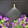 Adjustable Brass Nozzle Connection 1/4 1/2 Inch Hose Garden Spray Cooling Irrigation System 6