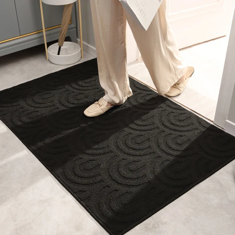 Olanly Dirt Resistant Entrance Door Mat Outdoor Soft Kitchen Rug Non-Slip  Floor Protector Clean Feet Absorbent Welcome Doormat