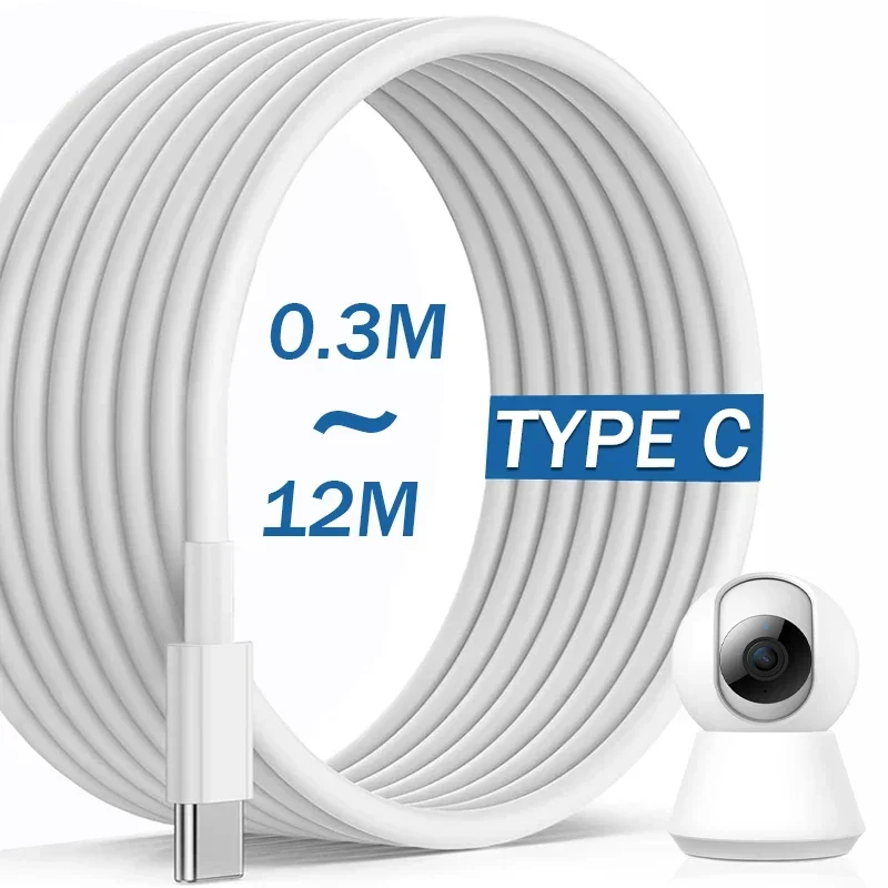 Ultra-Long Extended USB-C Data Cable - Versatile Type-C Charger Wire Cord