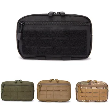 전술 Molle 휴대폰 파우치, EDC 파우치, 허리 팩, 군사 비상 EMT 유틸리티 도구 파우치, 응급 처치 키트 파우치, 사냥 가방