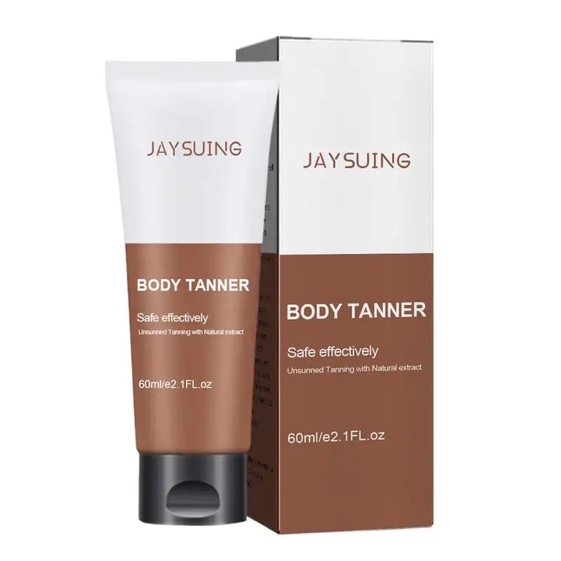 Body Bronzer Self-tanning Oil Long Lasting Sunless Tanning Body Self Tanners Cream Bronze Fake Tan Body Lotion Bronzer Booster