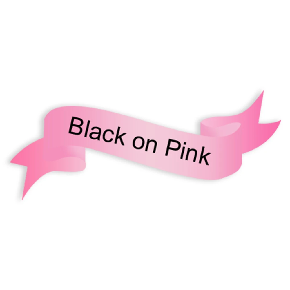 Black on Pink