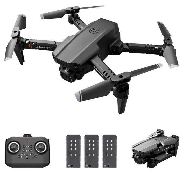 LSRC E88 Mini Drone FPV 4K HD Wide Angle Daul Camera Portable 2.4GHz