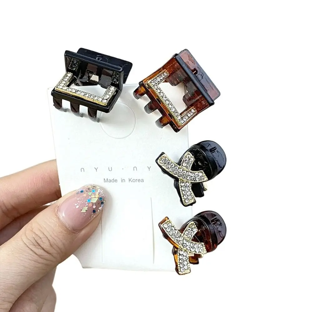 Fashion Small Memorial Black Hair Claw Hair Accessories Black Hair Clip Hairpin for Women