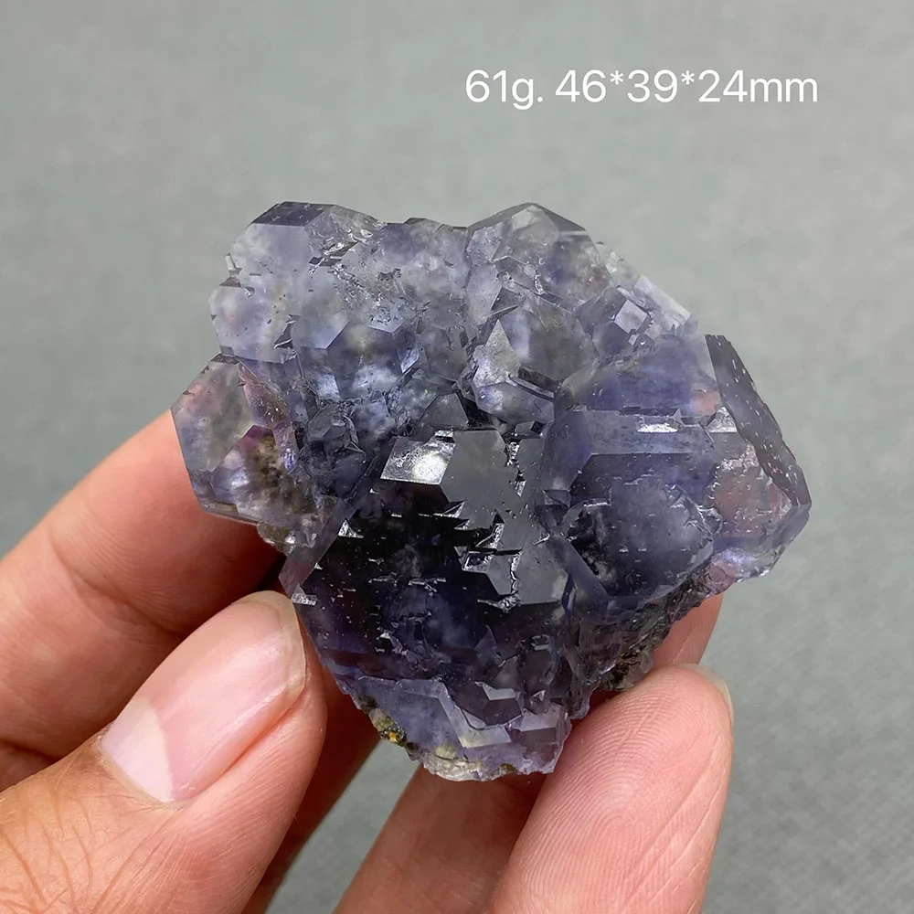 Tanzanite Blue Fluorite Mineral Specimen Cluster Stones Crystals