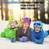 Findway Kids Ski Mask Anti UV Anti Fog Ski Goggles Ski Mask OTG Ski Goggles Compatible with Ski Snowboard Helmet Winter Sports 6
