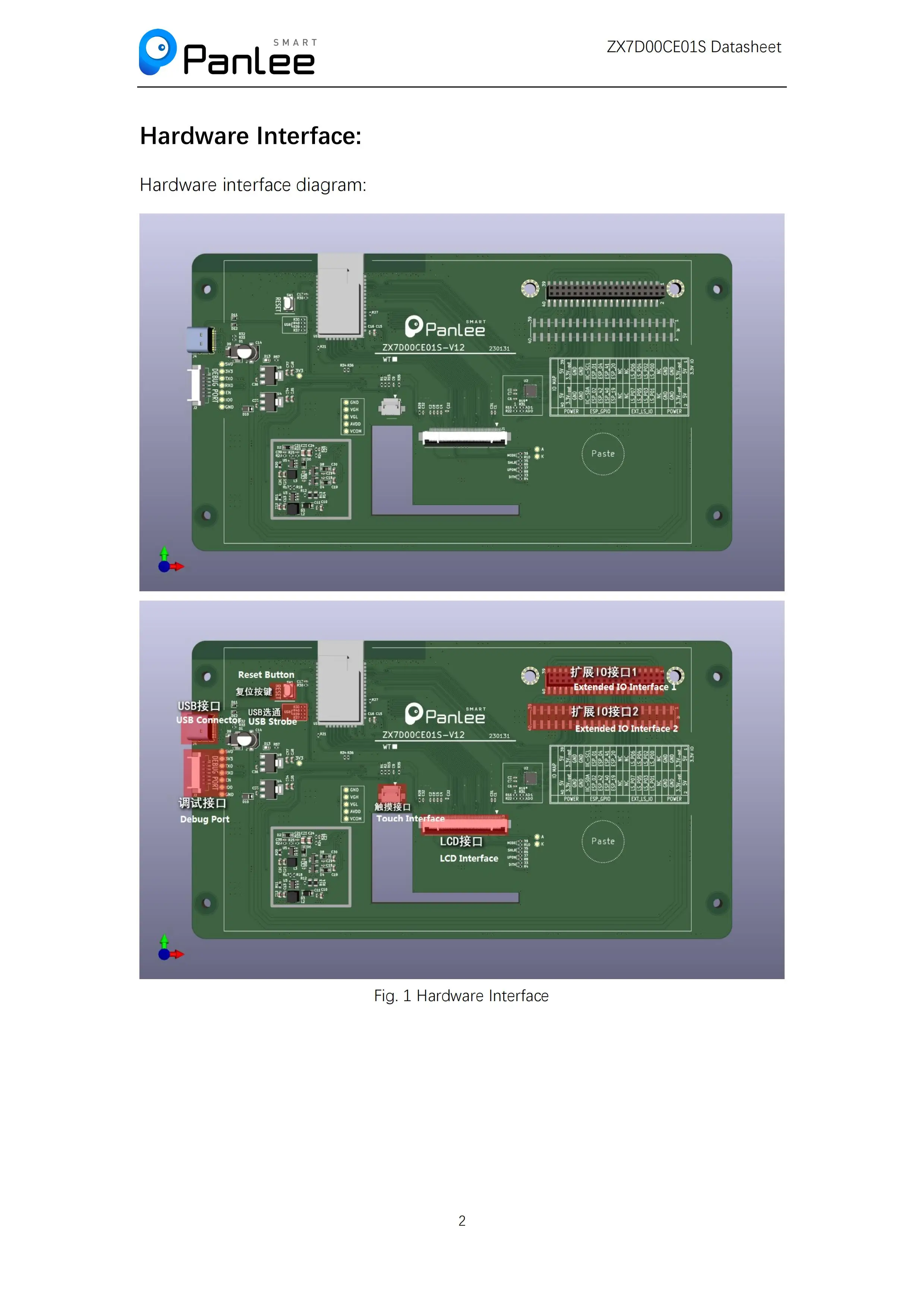 Die 7-Zoll-Seriellbildschirm-ESP32-S3-Lösung unterstützt die Auflösung von WIFI/Bluetooth mit 800 x 480 Kapazitiver Touchscreen – Detail 1