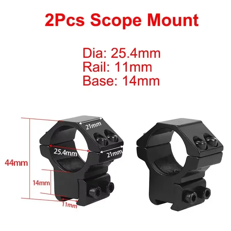  slider image of 2PCS Hunting Rifle Scope