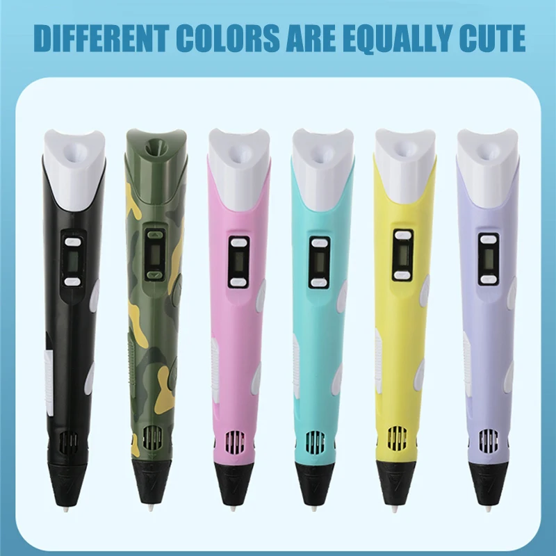 Recharges colorées de Filament de stylo 3D PLA 1.75mm crayon d'impression  sans odeur 20 couleurs fil de Filament en plastique pour stylo de dessin 3D  Intelligent – les meilleurs produits dans la