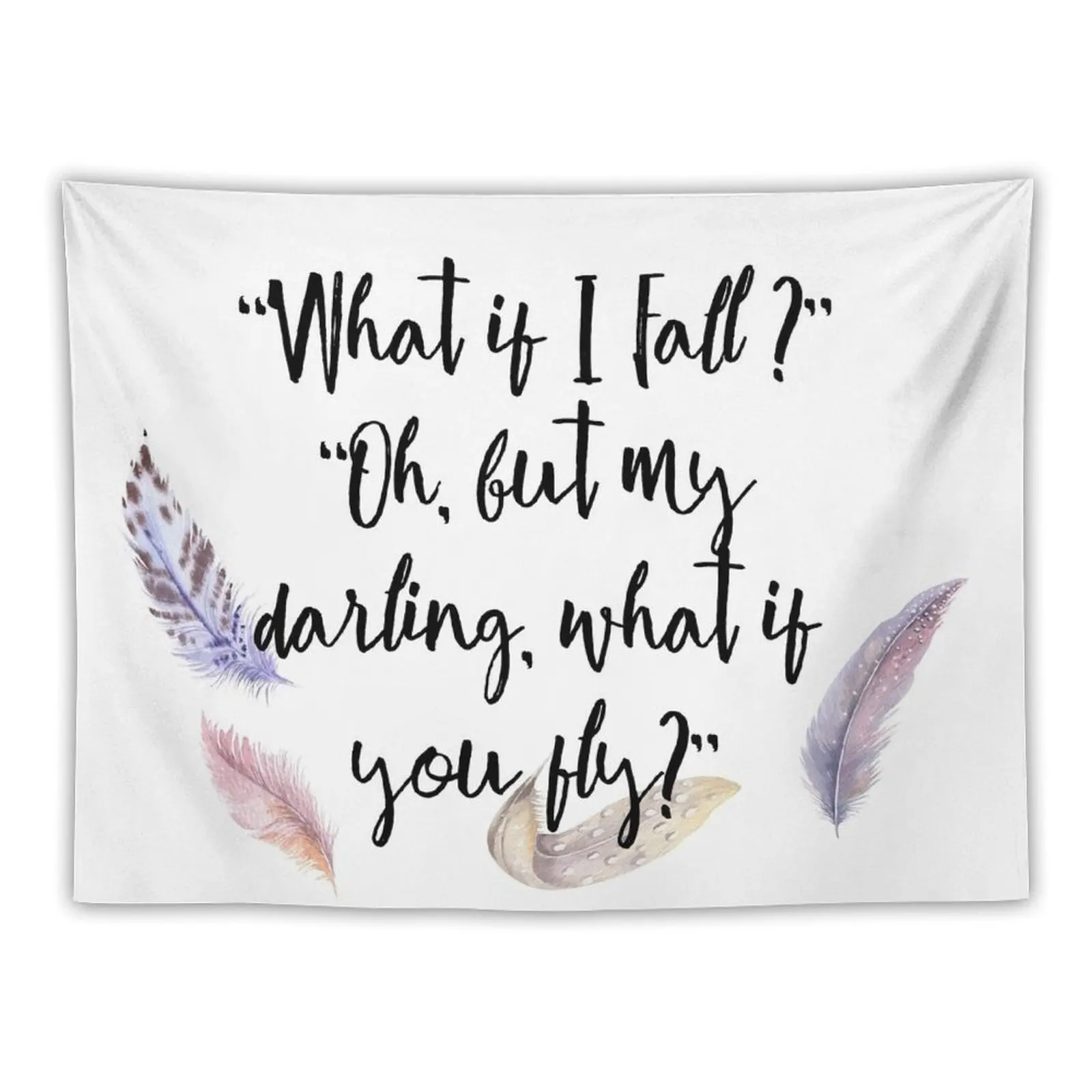 

What if you fly Feather whimsy. Tapestry Room Decorations Decorative Wall Decoration Aesthetic Tapestry