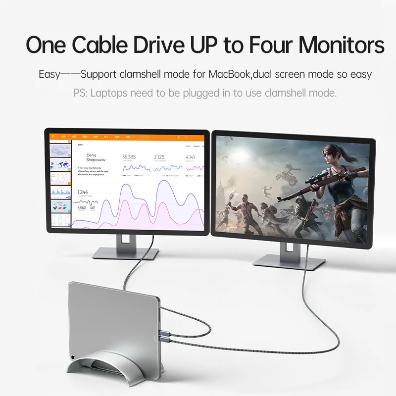 ULT-USB DisplayPort ̺ 8K60Hz  C DP 1.4 ̺ Thunderbolt 3 4 4K144Hz MacBook Pro Ｚ S21 ȭ