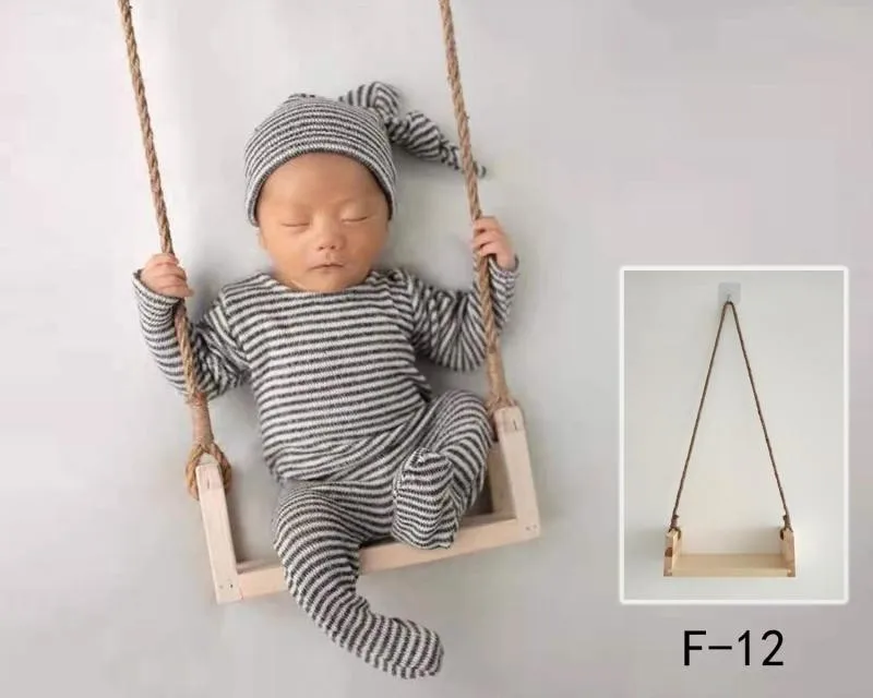 New Born Photography Swing Props Baby Hundred Days Photo Theme Flower Rope Swings Full Month Photoshooting Accessories baby boy souvenirs and giveaways	 Baby Souvenirs