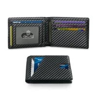 Men's Wallet Ultra Thin 11 Credit Card Slot Leather RFID Blocking Small Thin Bifold Wallet for Men 1