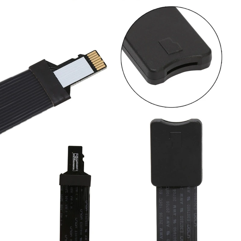 Micro SD Male to Micro SD Female Flexible Memory Card Extension Cable Adapter Description Image.This Product Can Be Found With The Tag Names Cheap Computer Cables Connectors, Computer Cables Connectors, Computer Office, High Quality Computer Office
