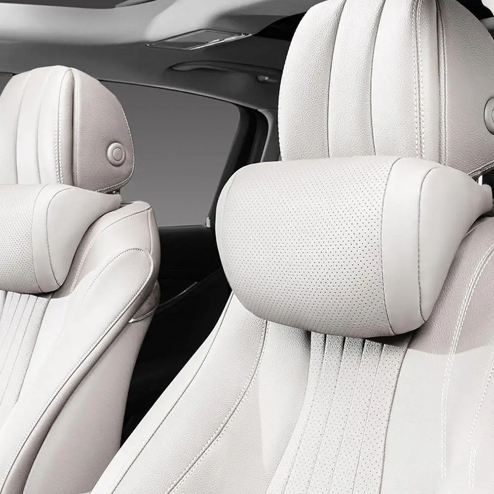 Autositz-Kopfstütze, universelle Reiserest, 3D-Nackenkissen, schützt den Hals, weich, flauschig, bequem, Nackenstütze, Autozubehör – Detail 29