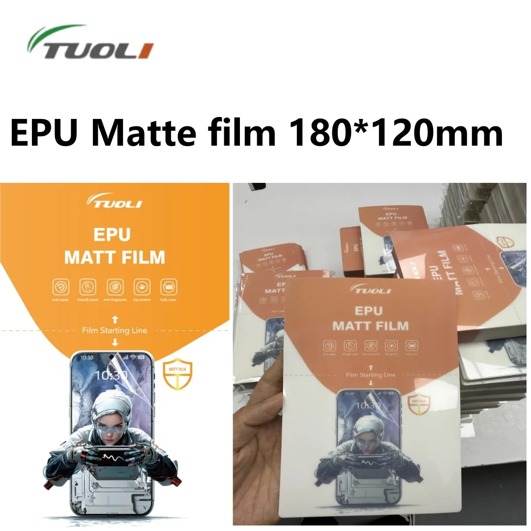 TUOLI EPU 무광 프로스트 공장 맞춤형 로고 나노 스크린 보호 필름 컬러..