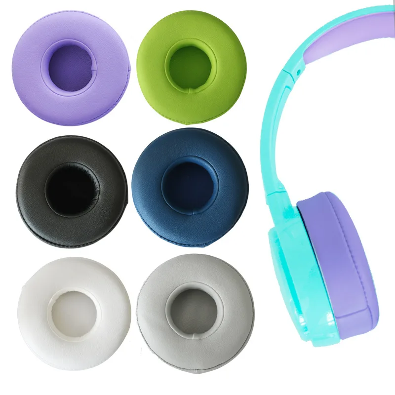 Coussinets Casque 70mm Yizhet - Mousse Mémoire Simili Cuir Pour Sony, Philips, JBL (paire Noire)