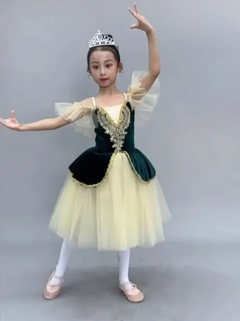 Gonna Tutù Bambina Per Danza E Feste - Tulle Morbido A 4 Strati, Taglie 1-9 Anni - Foto 12