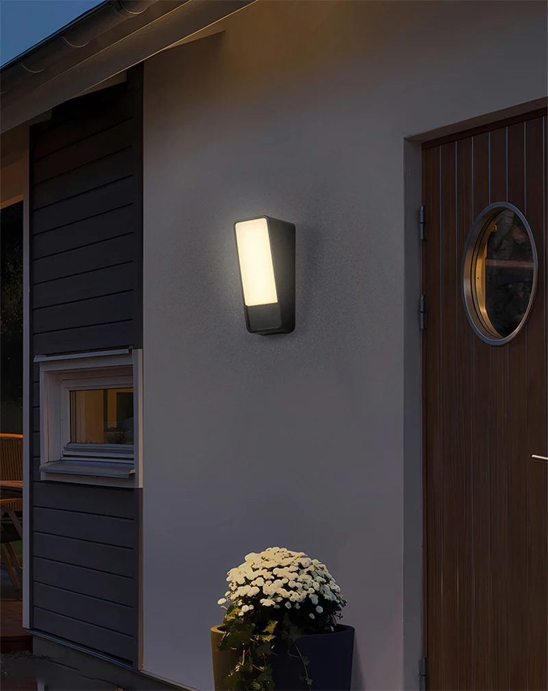 Description Picture 4 of itemOutdoor IP65 Waterroof Wall Lamp Motion Sensor Modern Wall Light Indoor Lighting Home Decor For Garden Stairways Bedroom Sconces