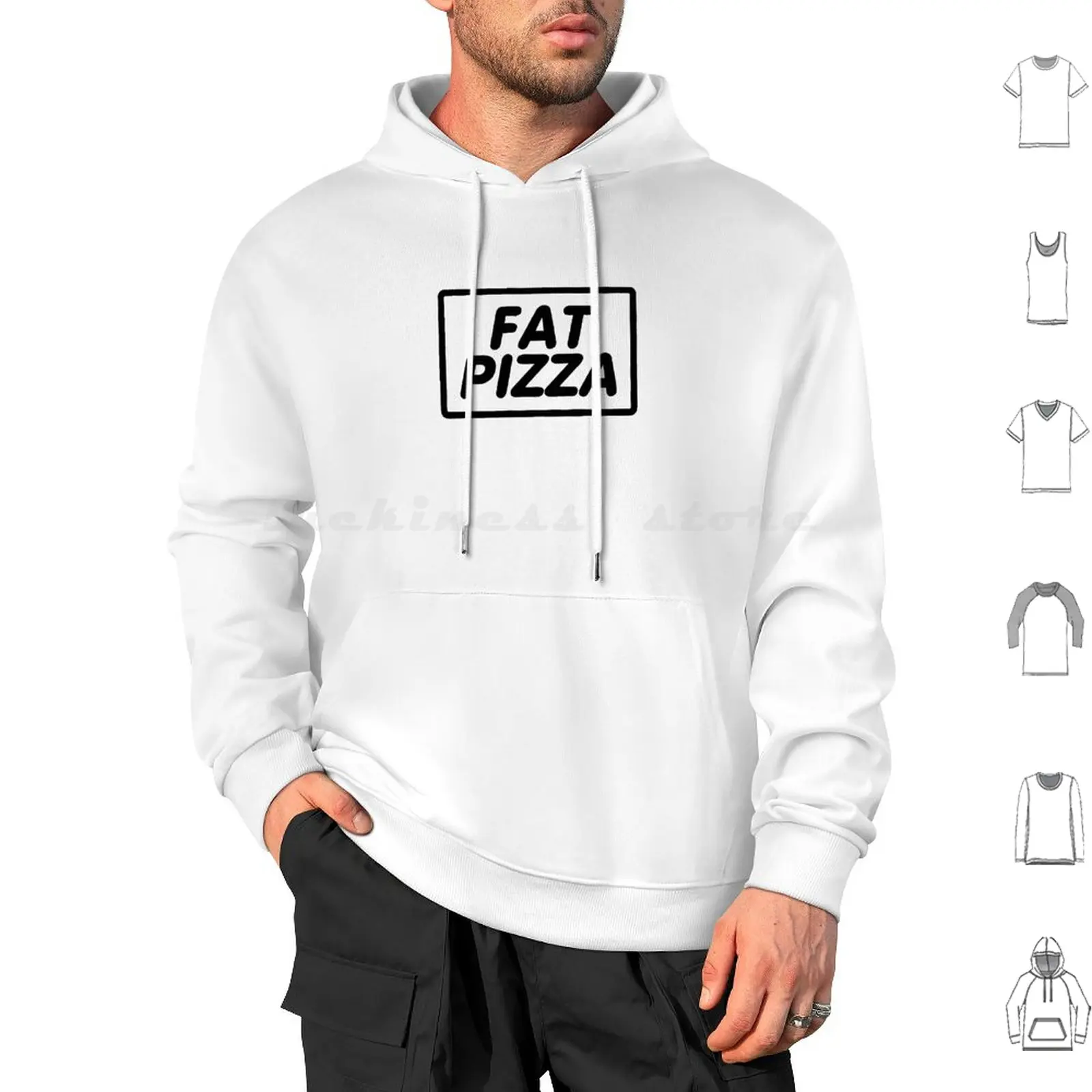 

Fat Pizza Logo Hoodies Long Sleeve Fat Pizza Logo