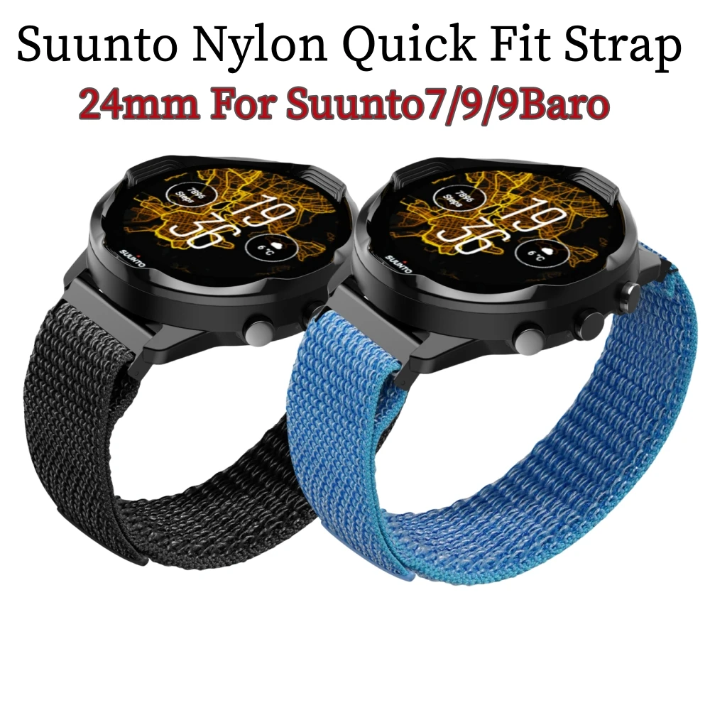 Cinturino In Silicone Con Motivo A Rombi Per Suunto 9 Baro, Suunto 7 E Spartan - Morbido, Traspirante, 24 Mm, Vari Colori - 4