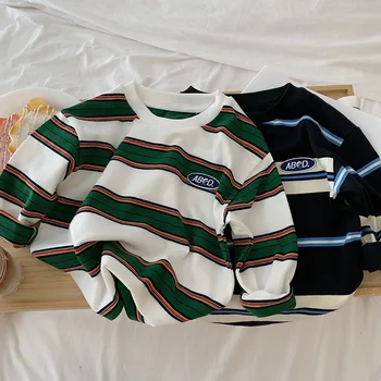Kids Striped Cotton Tee 1