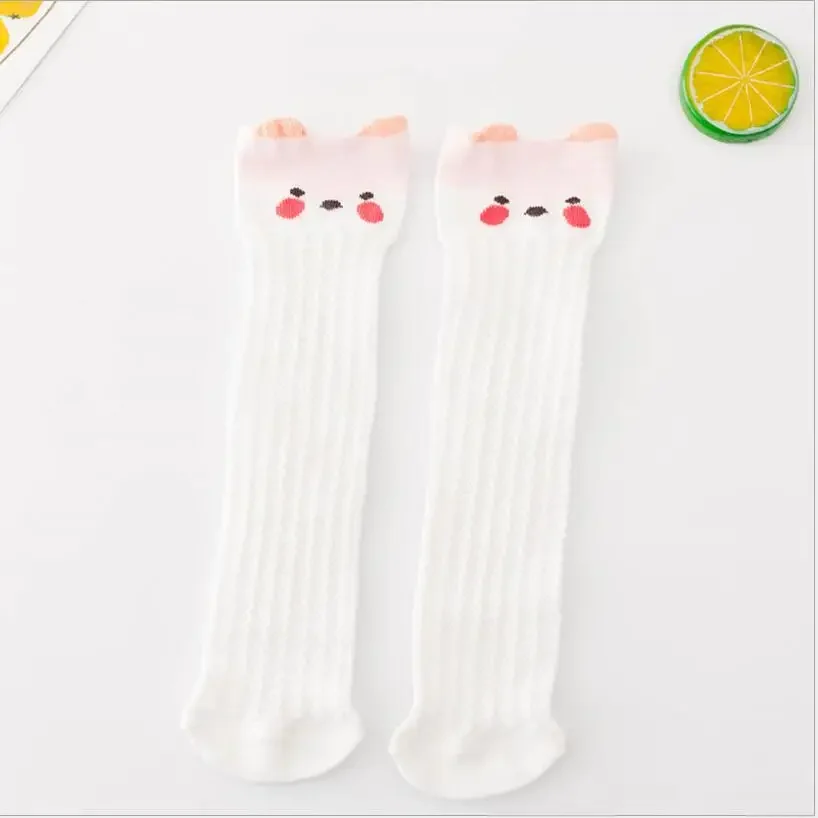 White Pink Socks