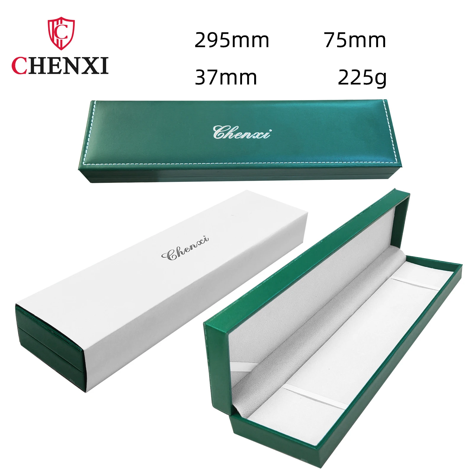 CHENXI brand original watch box luxury high quality green box for watches