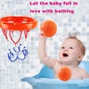 Children Basketball Shooting Toys Baby Bath Toys Suction Cup Shooting Basketball Hoop Paddle Toys Kids Early Education Toys Gift 1