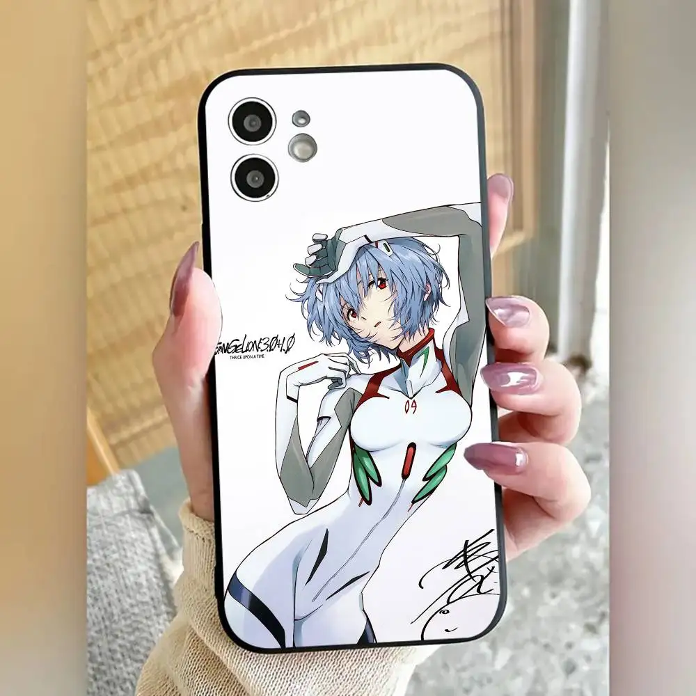 Anime Girl Phone Case - Ayanami Rei Silicone Soft Cover