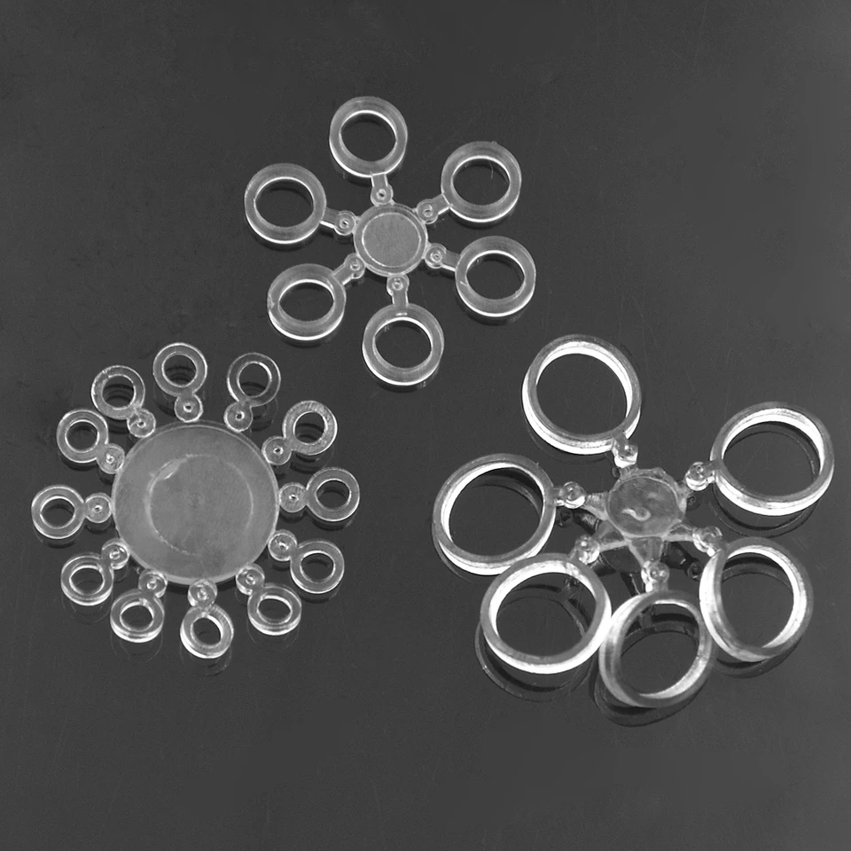 Kit Bait Bander Per Pesca - 2 Attrezzi Con 200 Anelli Per Esche, Per Pellet E Vermi - Foto 14