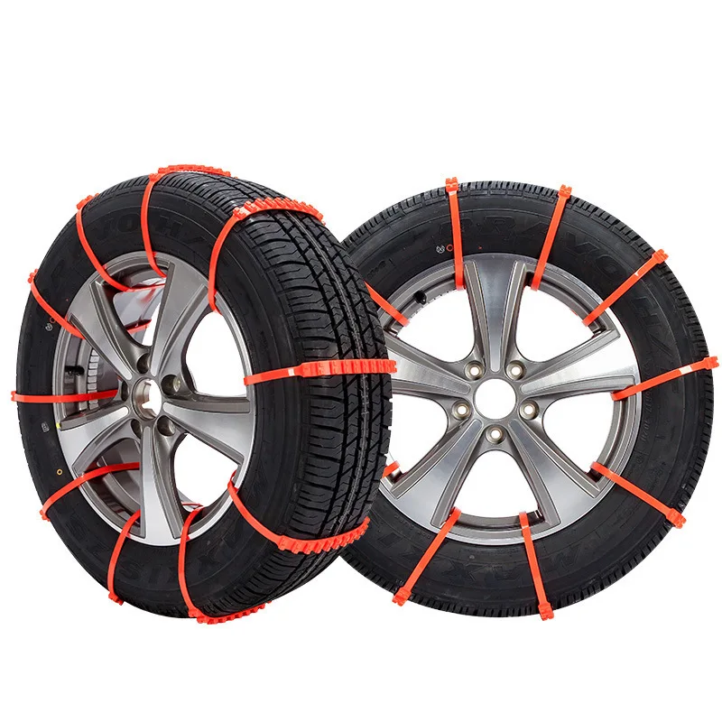 Snow Chain Wear-resistant Non-slip Universal Snow Chain Ties for Compact Car Truck SUV Winter Car Tires Accessories