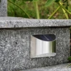 LED Solar Outdoor Wall Lights Waterproof Stainless Steel Solar PIR Sensor Lights for Front Door Garage Backyard 2