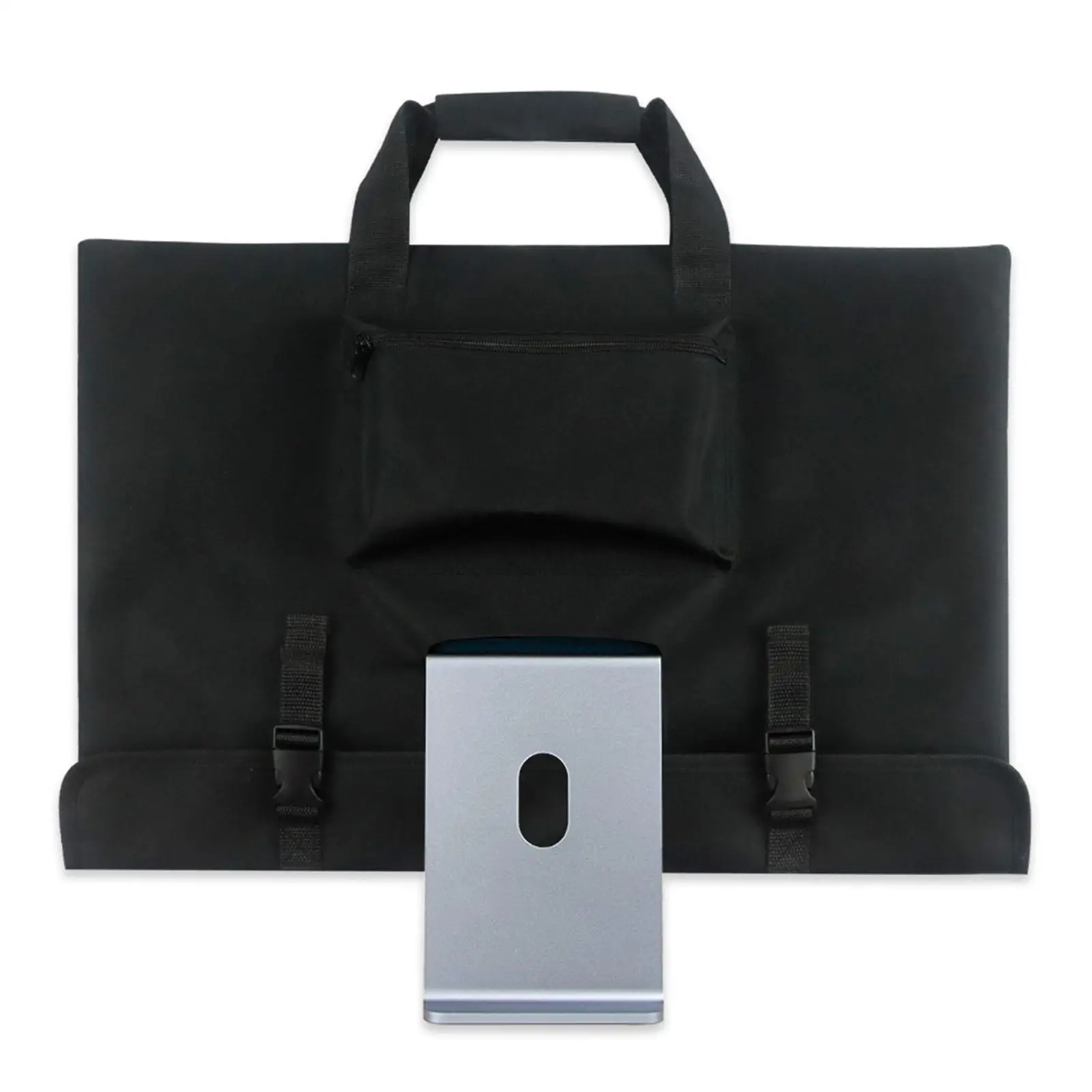 Housse De Transport Noire Pour écran D'ordinateur - Tissu Oxford, étanche à La Poussière, Neuve
