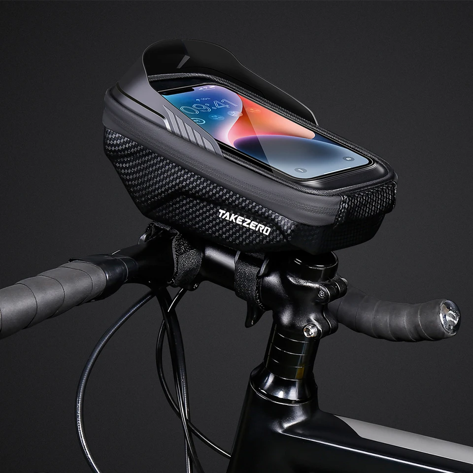 Bolsa De Bicicleta Con Marco Frontal, Tubo Superior, Impermeable, Para