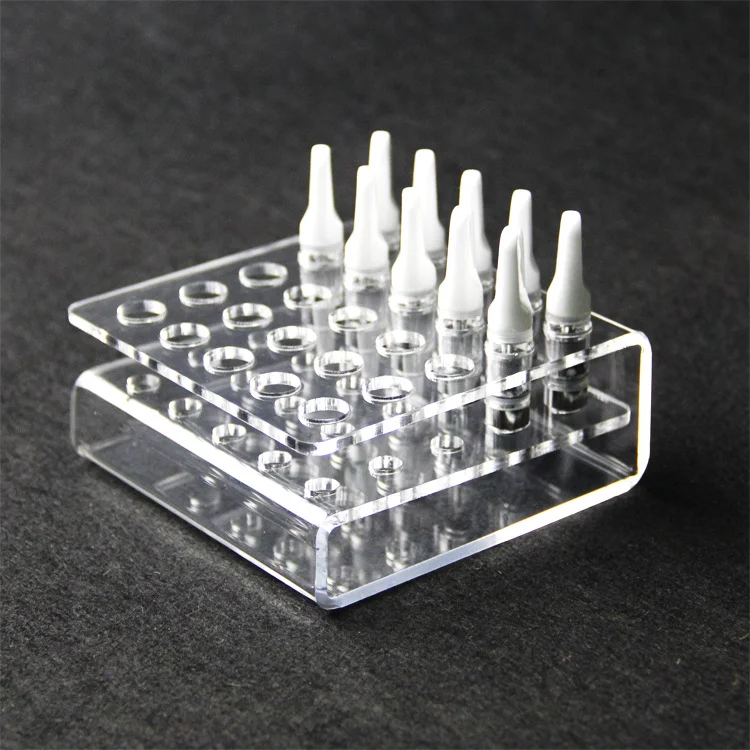 

wolfcoolvape display stand acrylic 510 thread vape for TH2 EVO/M6T-EVO/TH2-SE/M6T-SE/KERA/ZICO/TH205-RYS/KLEAN Cartridge