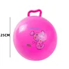 25CM Children's Handle Ball PVC Jumping Ball Sports Grasping Toy Sense Training Cartoon Bouncing Ball Beach Swimming Pool Toys 6