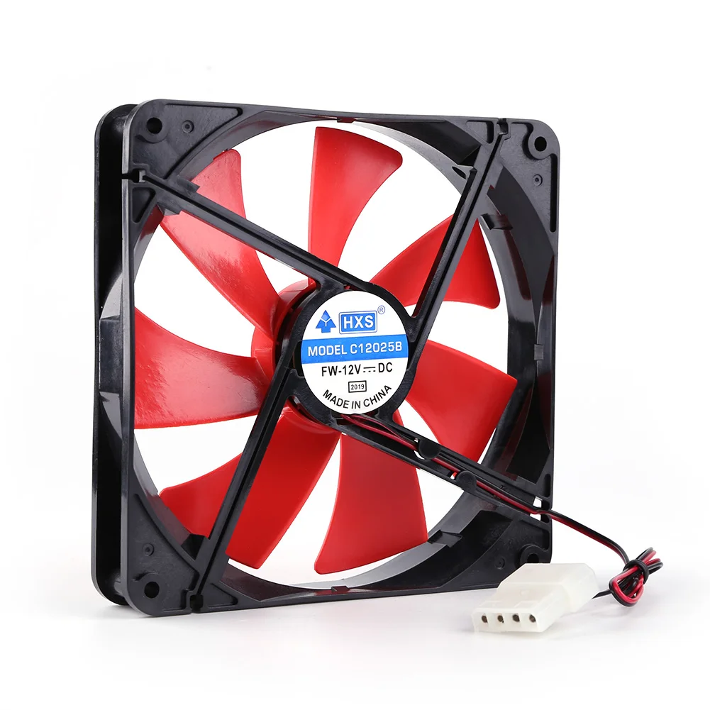 사일런트 PC 케이스 냉각 선풍기, CPU 쿨러 선풍기, DC 12V 방열판 라디에이터, 140mm, 4 핀