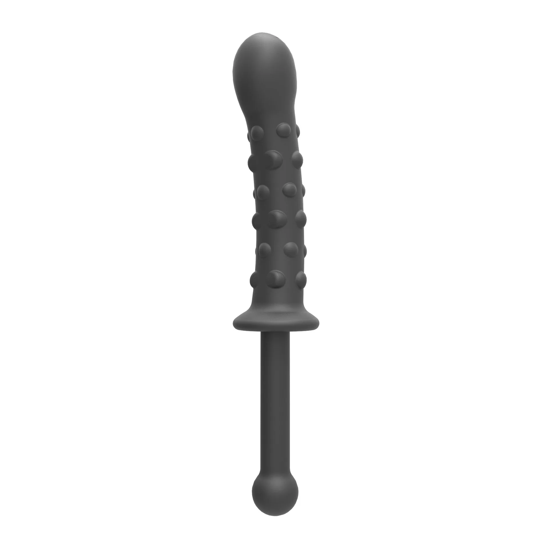 Varinha Anal Massageador Bolinhas Textura Silicone