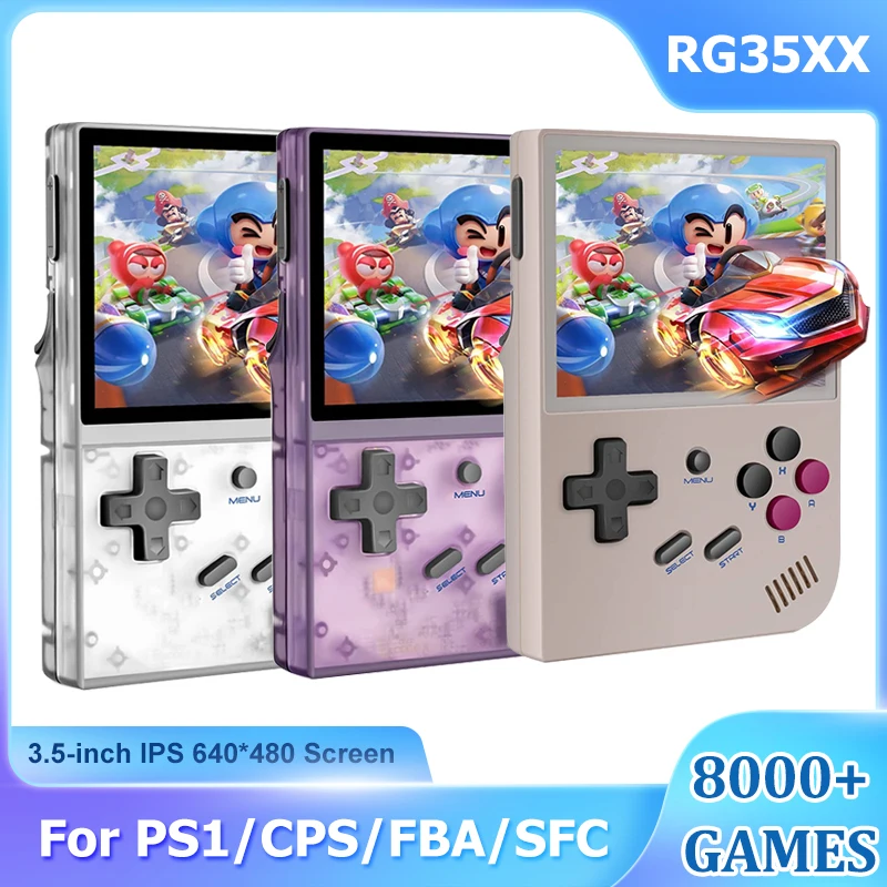 ANBERNICRG35XX35inchIPSMiniRetroHandheldGameConsoleLinux