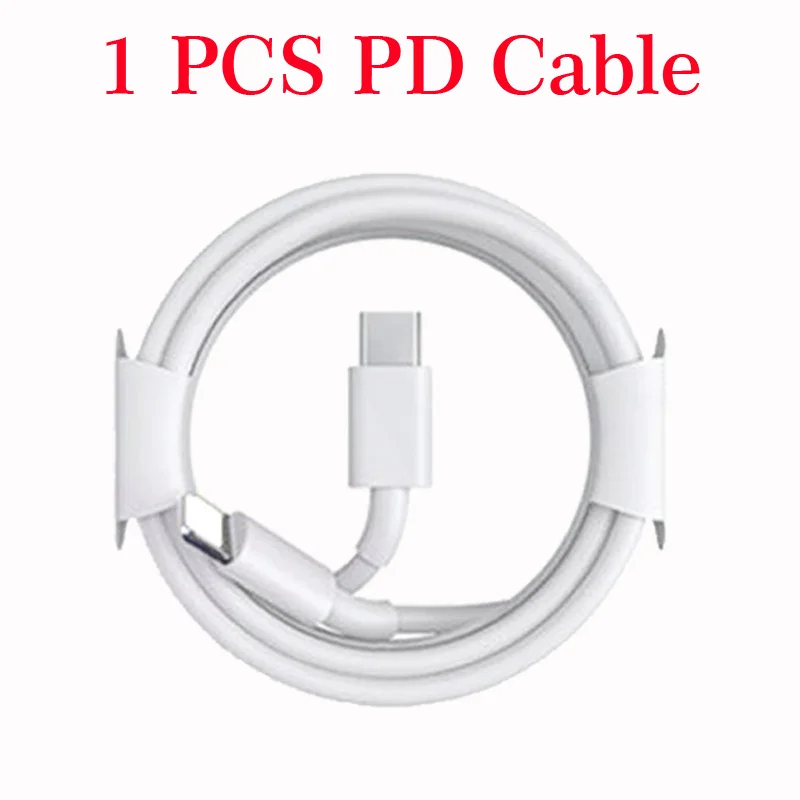PD Charger Fast Charging Charger Cable Kit for Iphone 13 12 11 pro max ipad Airpods Apple Watch EU US Plug Type C Adapter 65 watt car charger