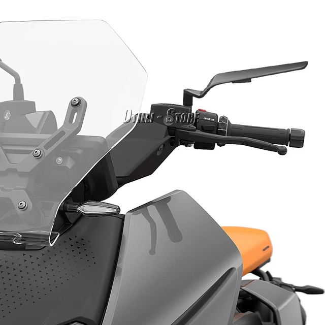 2022 neues motorrad zubehör spiegel schwarzer wind flügel verstellbarer  drehbarer rückspiegel für bmw ce04 ce 04 ce04 - AliExpress