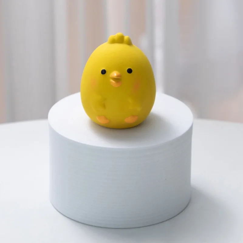 Squeaky Rubber Chicken Toy 6