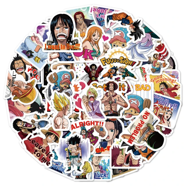 Sticker autocollant holographique - Nami - One Piece - Stickers