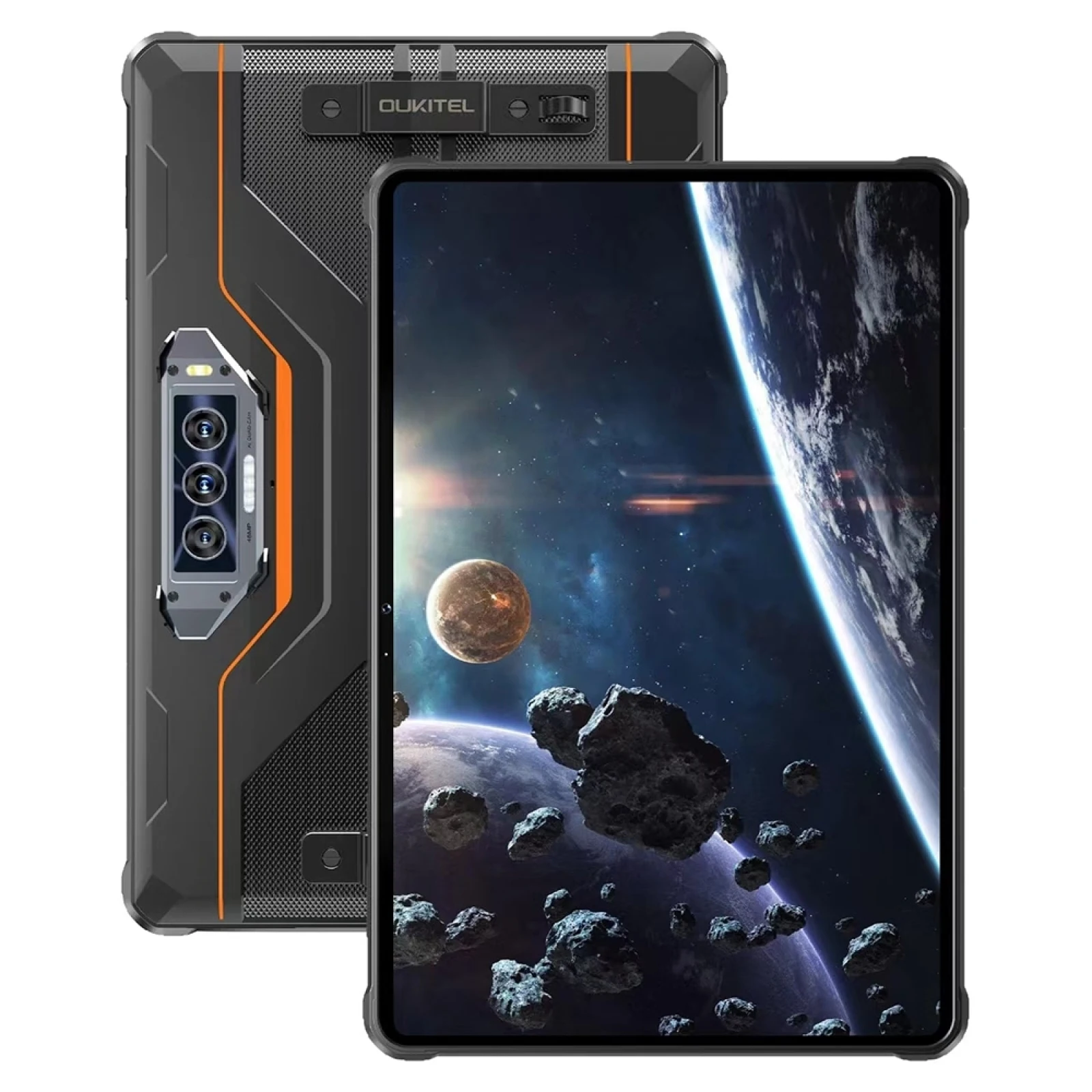 

Oukitel RT8 Rugged Tablet PC 11" 2K Display 90Hz 20000mAh 6GB+256GB MTK Helio G99 Android 13 48MP Camera 33W Fast Charge NFC 4G