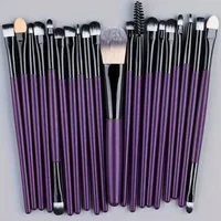 20Pcs Makeup Brush Set Eyeliner Brush Blending Brush Makeup Brushes for Cheeks Eye Cosmetic Foundation Brush 3