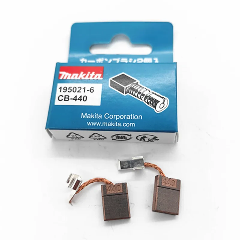 Replacement Carbon Brushes For MAKITA HR2440F Drill - 6x9x11mm Size - Pack Of 2 - View #2