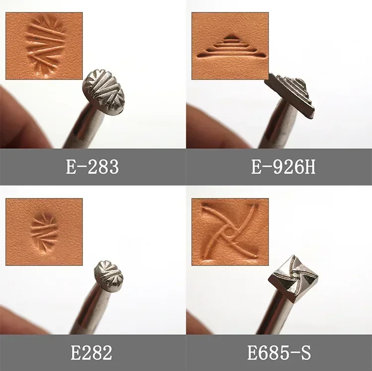 Leather Stamping Kit Metal Punch Tool Stamp Wax Leather Craft Punch Stamps 1Pcs